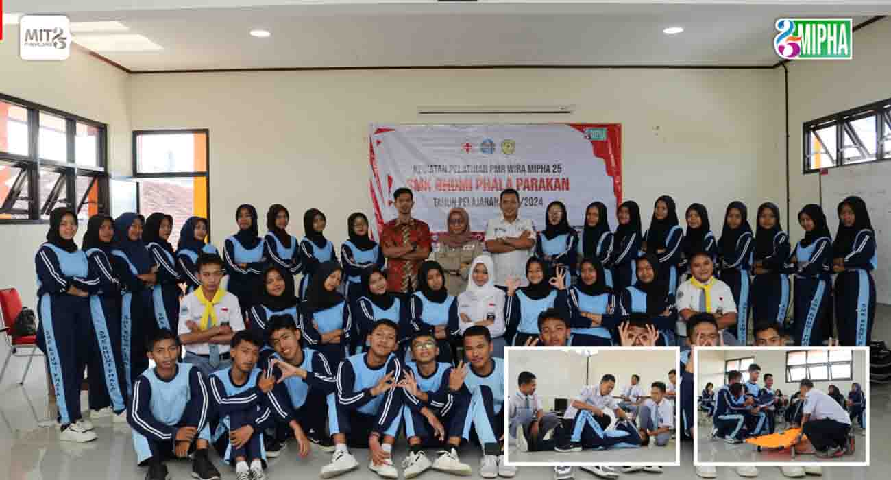 Pelatihan PMR Wira di SMK Bhumi Phala Parakan: Siap Menghadapi Darurat dan Membantu Sesama